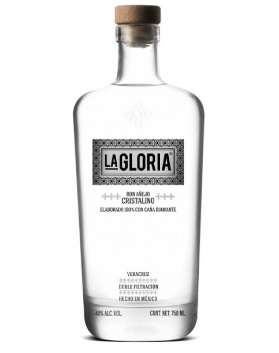 Ron Mexicano La Gloria Añejo Cristalino 750ml