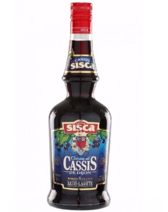 Licor De Crema Cassis Sisca De Dijon - 750 ml